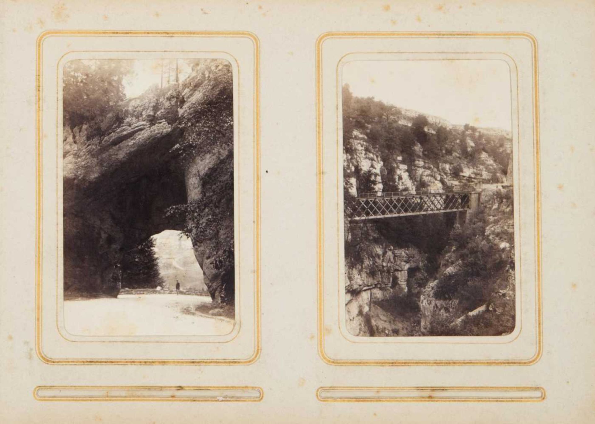 album de photographies anciennes représentant des grandes villes européennes, époque Napoléon III - Bild 2 aus 3