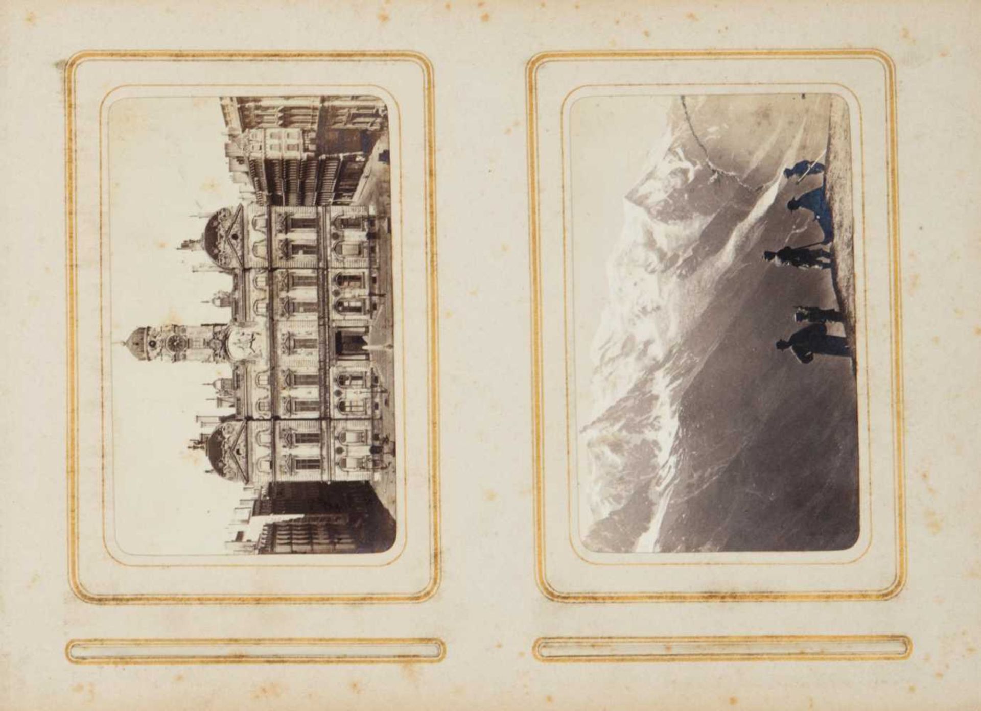 album de photographies anciennes représentant des grandes villes européennes, époque Napoléon III - Bild 3 aus 3