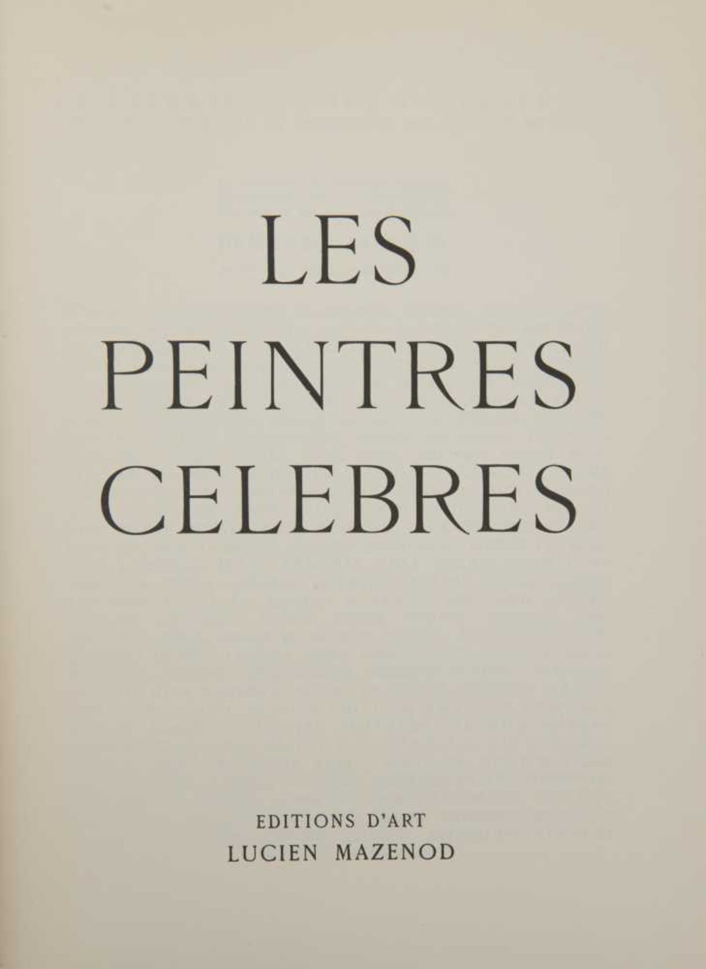3 volumes: "Les peintres célèbres", "Les musiciens célèbres", "Les inventeurs célèbres" 3 volumes: -
