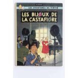 Hergé, Les aventures de Tintin, Les bijoux de la Castafiore, 1963. 4ème plat B34. Condition: plat