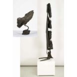 François Weil (1964), 'Mobile art'. Sculptures en pierre et fer forgé. François Weil (1964), 'Mobile