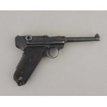 Pistolet militaire suisse modèle 1929 Luger WW2 WF n°70726. Pistolet militaire suisse modèle 1929