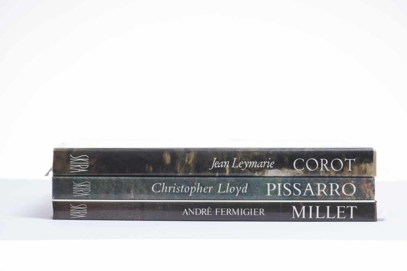 Trois ouvrages sur Camille Pissaro, Jean-François Millet & Camille Corot. Christopher Lloyd, Camille