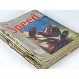 Speed - The Official Organ of the British Racing Drivers' Club, fifteen loose copies of this monthly