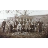*Club Photographs. The first of The Stonebridge Hotel, which hosted many cycling clubs in the