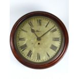 *A Dial Clock removed from the Brown Bothers showroom in Guildford in the 1970s, wall mounted with