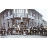 *Club Photographs. The Weavers Cycling Club outside their headquarters, The Safe Harbour Inn, Dorkin