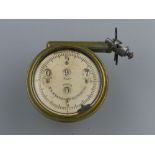 *Cyclometer, by the Standard Watch Co., a good example with a card dial, a three window counter,