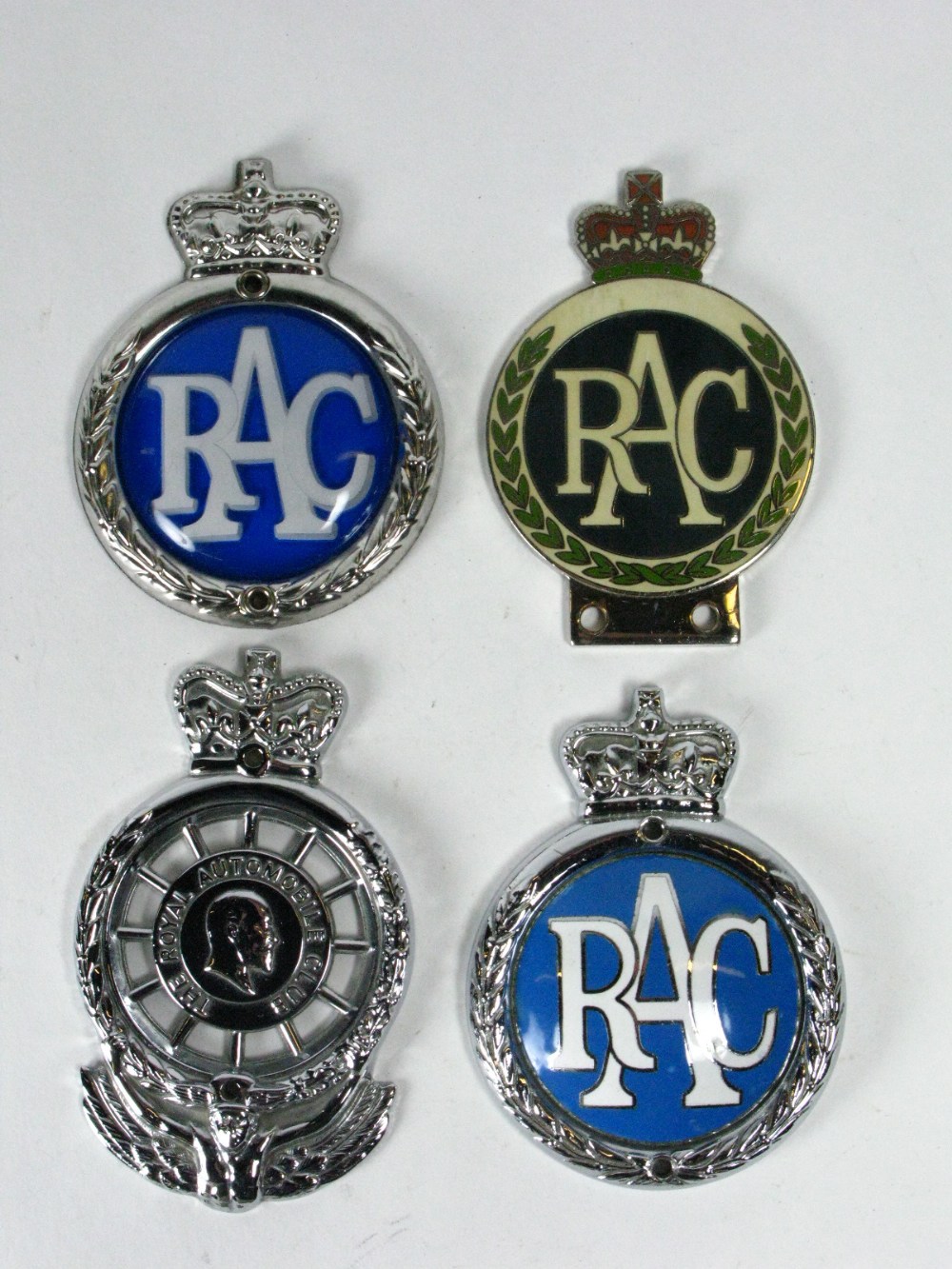 *RAC Full Member's Badge (type 14) being a grille mounted type dating post 1961, chromium-plating on