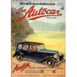 The Autocar. 118 loose issues, all but one from 1928 complete with covers, albeit in somewhat