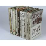 Motor Racing. A good selection of octavo hardback volumes, all in slightly worn dust jackets, and