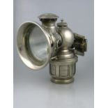 *A 'Colonia' acetylene-gas-powered bicycle lamp by Joseph Lucas, dated 1917, in excellent original