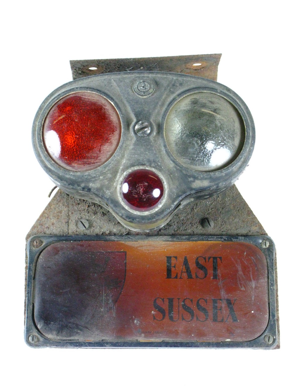 *A Lucas Type 312L combination Stop, Tail and Reversing lamp, with correct glasses and electrical