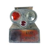*A Lucas Type 312L combination Stop, Tail and Reversing lamp, with correct glasses and electrical