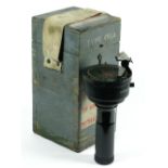 *Compass. A War Department issued, type 06, a hand-held compass, with its site glass, battery tube