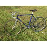 *A Bates of Westcliff 'Vegrandis', lightweight gentleman's bicycle, a 1950s (?) 22-inch frame with