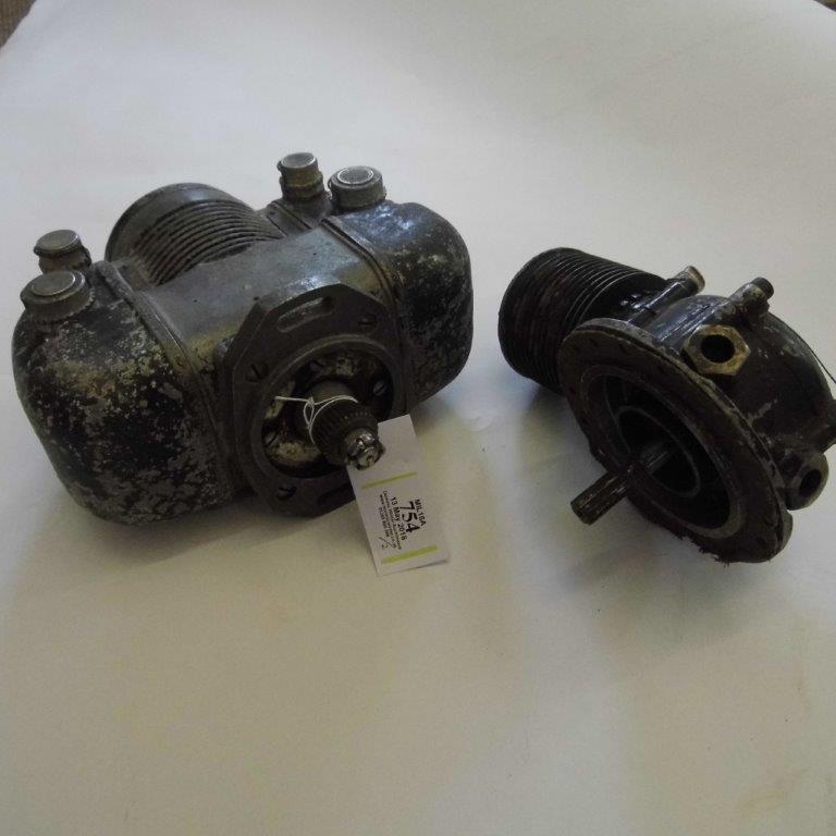 *Aircraft Compressor. An Aircraft compressor possibly from a Gloster Meteor, circa 1950s, 22 cm high