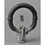 *Miles Master Aircraft. A 1930s control column grip, of cast circular aluminium construction stamped