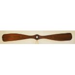 *Jero Farman HF.16 - 80HP Gnome Helice Normale. A walnut two-blade propeller, circa 1912-1913,