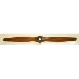 *Axial - 160 PS Mercedes. A oak(?) two-blade oak propeller, circa 1917, stamped 11255, AXIAL, EDUL