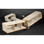 *Pioneer Aviation. A historic scale model of the Santos-Dumont No.14-bis, the wooden frame with