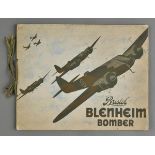 Bristol Blenheim Bomber. A 1940s technical manual, paperback publication designed and constructed by