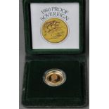 *Royal Mint. Gold proof Sovereign, 1980, cased with certificate (1)