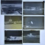 *Imperial Airways. A collection of glass negatives of Imperial Airways Argosy Fleet, mostly mid to