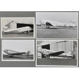 *DC-3. Approximately 900 black and white photographs of the iconic Douglas DC-3, including