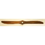 *Behrend und Ruggebrecht - 260 PS Benz. A mixed hardwood two-blade propeller, date circa 1917,