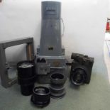 *Air Ministry Camera. A large WWII period Air Ministry pattern aircraft camera by Ross, with 20" F.