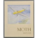 Aviation Brochures. The New Moth Minor De Havilland, 1939, original brochure, tipped-in colour