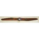 *Steiniger & Co. - Astra Mercedes D.III A. An oak(?) two-blade propeller, circa 1917-1918, stamped