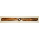 *Reschke - 100 PS Argus. A mixed hardwood two-blade propeller, circa 1914-1915, with original