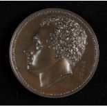 *Byron (Lord George Gordon Noel, 1788-1824). Commemorative medal on the Death of Lord Byron, by A.
