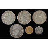 *French coins. A comprehensive collection of coins dating from 1610 to 1980, presented in three