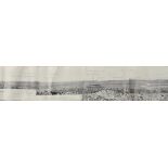 *WWI - Panoramic Photographic Roll prepared for the Battle of Beaumont Hamel, made by the Reserve