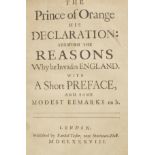 Glorious Revolution. The Prince of Orange his Declaration: Shewing the Reasons why he Invades