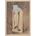 Pilleau (Henry). Sketches in Egypt, 1845, eleven (of 12) hand-coloured lithographed plates by