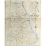 Coal mining. Lambert (M. & M.W.), Map of the Great Northern Coal Field in the Counties of