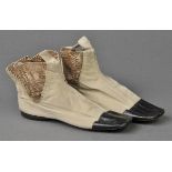 *[Victoria, Queen of Great Britain & Ireland, 1819-1901]. A pair of elastic-sided boots, ankle