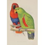 Greene (W.T.). Parrots in Captivity, 3 volumes, 1st edition, 1884-87, 81 fine colour-printed hand-