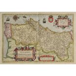 Portugal. Mercator (Gerard & Hondius Jodocus), Portugalliae Que Olim Lusitania, Novissima et