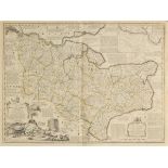 Kent. A mixed collection of fifteen maps, 18th & 19th century, engraved maps, town plans and sea