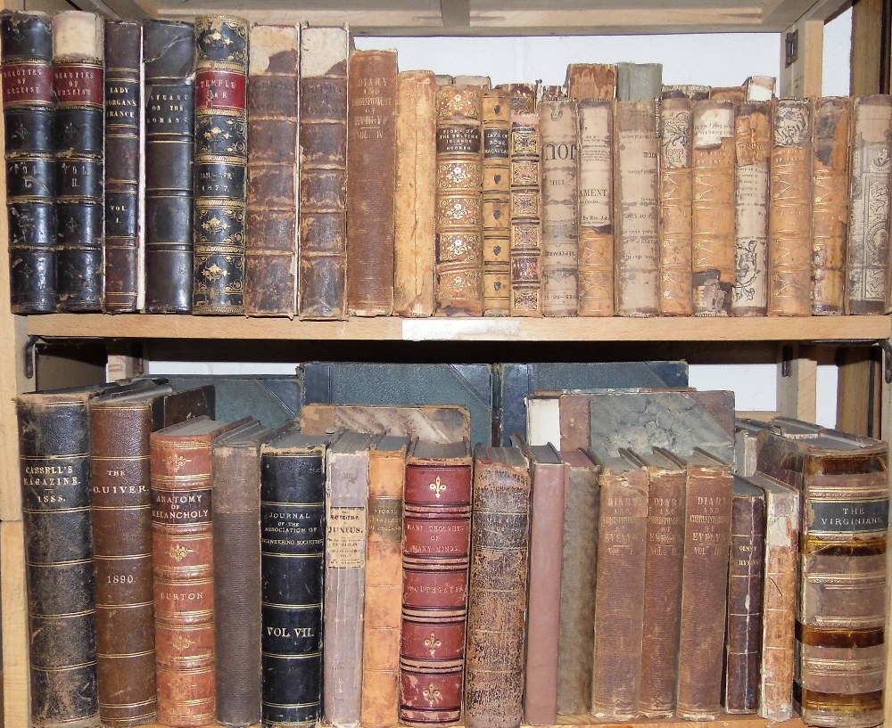 Antiquarian. A large collection of miscellaneous 18th-19th century reference and literature, some - Image 2 of 3