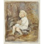 McBryde (Gwendolen, 1878-1958). A collection of 9 watercolour sketches and illustrations, drawings