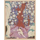 Saude (Jean). Trait‚ d'enluminure d'art au pochoir, Paris, Editions de l'Ibis, 1925, colour