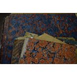 *Marbled paper. A selection of approximately 180 sheets of handmade marbled paper, recovered from