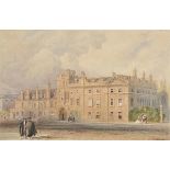 *Skelton (Joseph, 1783-1871). View of Balliol College, Oxford, circa 1820-30, watercolour on