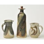 *Newman (Bryan, 1935-). for Aller Vale Pottery, Bottle vase with stopper, wheel-made stoneware